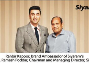 Siyaram’s names Ranbir Kapoor as New Brand Ambassador