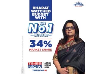 Times Now Sets New Standard With 34.3% Market Share During Union Budget 