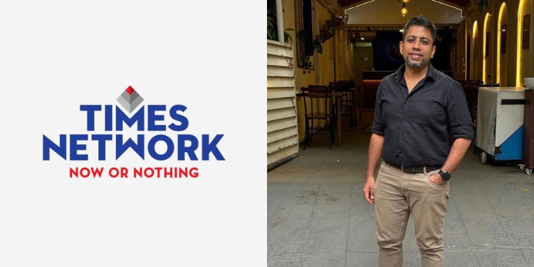 Times Network onboards Zubin Jacob Verghese as GM- Revenue, Brand Solutions