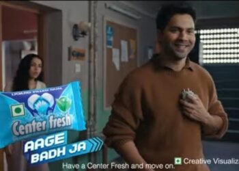 Center fresh’s campaign aims to inspire young individuals to embrace a forward-looking attitude and overcome life’s small everyday setbacks with a new perspective 