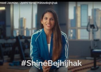 Parachute Advansed Jasmine Supports Jyothi Yarraji at Major Sports Event