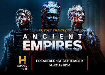 History TV18 Unveils Three Epic Tales of Power and Legacy with its Gripping Docu-Drama Series – ‘Ancient Empires’. Premieres Sunday, 1st September 2024, at 8:00 PM.