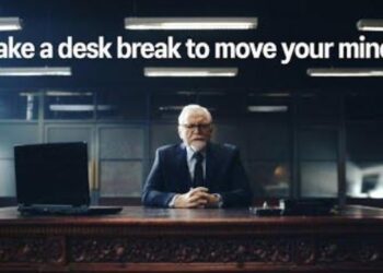 Asics’ PSA urges office workers to take a Desk Break to move their minds