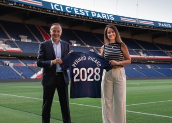 Pernod Ricard named Official Partner of Paris Saint-Germain