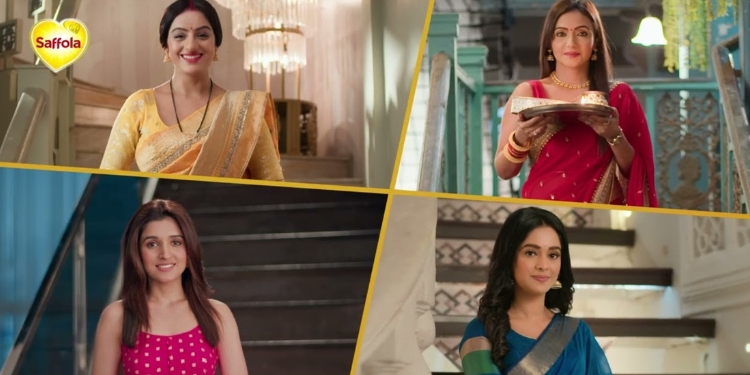 Saffola partners with Star Plus, Zee TV, Sony Sab and Colors to raise awareness about heart health through a campaign featuring prime-time actresses