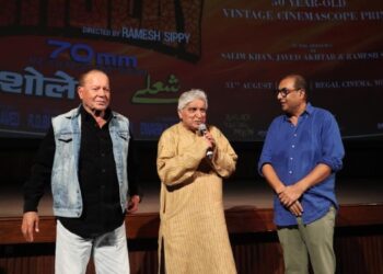 Film Heritage Foundation Celebrates Salim-Javed’s Legacy with a Special Screening of a Vintage Cinemascope Print of the Iconic Blockbuster Sholay! 