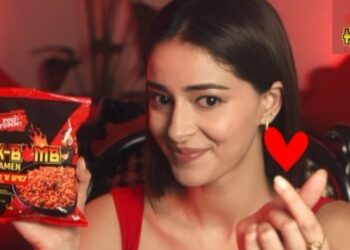Ananya Panday speaks Korean in Too Yumm’s K-Bomb Ramen campaign 