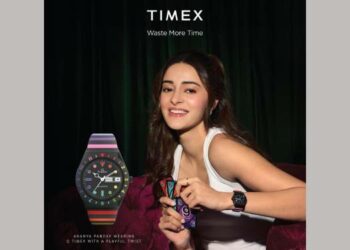 Timex and Ananya Panday collaborate on 'Waste More Time' campaign