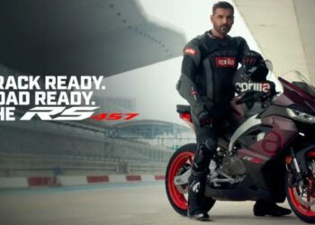Aprilia India aims to push advertising limits with the second RS457 campaign