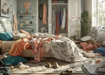 Hettich's 'Roast The Room' campaign uses AI to create cluttered room images for fans to humorously comment on