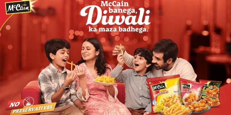 McCain foods India's campaign looks to help bring families on the same page this Diwali