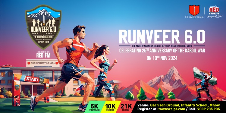 Red FM partners with Runveer 6.0 for Infantry Marathon announcement