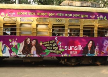 Sunsilk launches unique tram campaign in Kolkata to celebrate beauty during Durga Puja