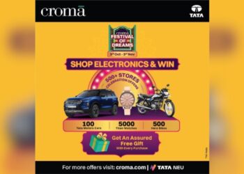 Croma’s ‘Festival of Dreams’ campaign offers customers an opportunity to upgrade their electronics and home appliances