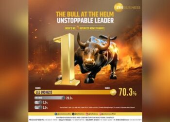 Zee Business Reaffirms dominance as India’s Leading Business news channel with 70.3% viewership share