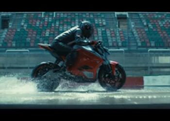 tgthr campaign for Ultraviolette shows why the F77 Mach 2 is every guy’s dream