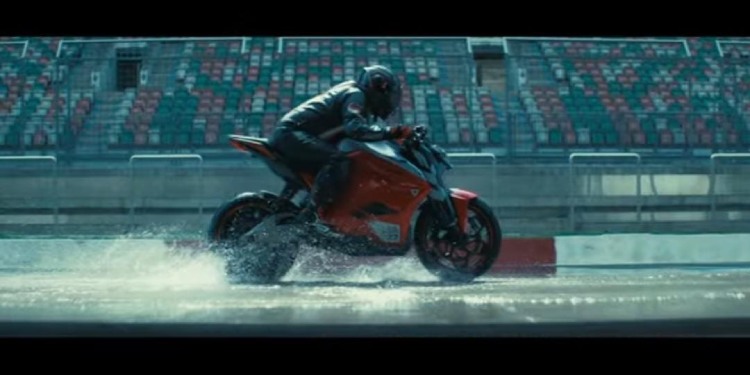 tgthr campaign for Ultraviolette shows why the F77 Mach 2 is every guy’s dream