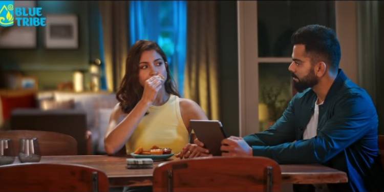 Blue Tribe Foods launches new campaign introducing plant-based chicken nuggets with Anushka Sharma and Virat Kohli