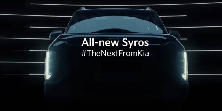 Kia Syros' 15-second teaser introduces the concept of 'Evolved by the Future'