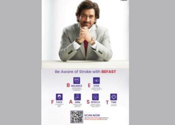 Emcure Pharmaceuticals partners with MS Dhoni to promote stroke awareness nationwide