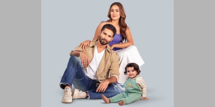 Miniklub's new campaign features Shahid & Mira Kapoor as brand ambassadors.