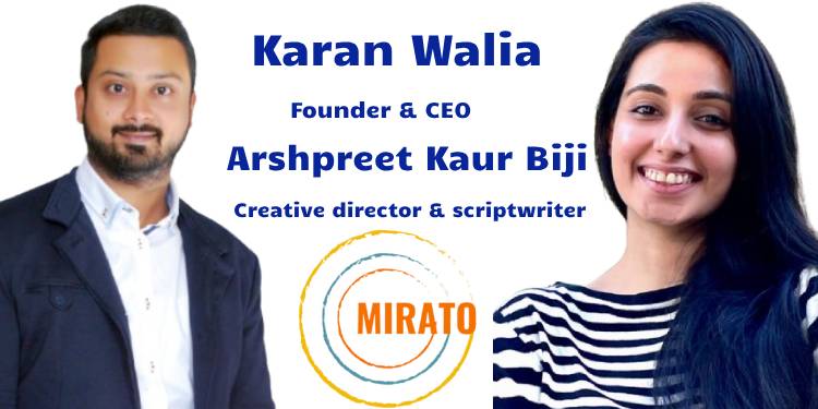 Great advertising relies on storytelling, enhanced by cinematic style: Karan Walia & Arshpreet Kaur Biji, Mirato Media Solutions