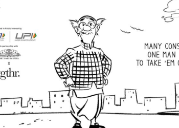NPCI and TOI revive R.K. Laxman’s Common Man to battle Conmen in UPI Scams