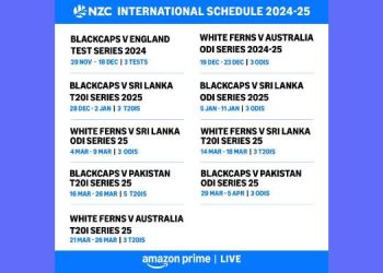 Prime Video India to stream non-stop cricket action from New Zealand’s 2024-2025 season