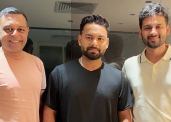 Rishabh Pant Partners with Anant Arora and Indranil Blah for Off-Field Brand Management