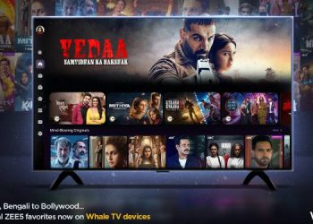 ZEE5 launches on Whale TV Smart TVs in 150+ countries to expand reach