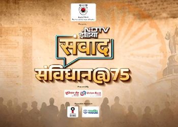 NDTV launches 'NDTV INDIA SAMVAD' featuring inaugural edition, Samvidhan@75