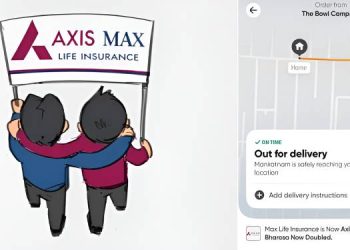 Axis Max Life Insurance reveals new brand identity through print campaign and Swiggy collaboration