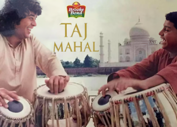 The Rhythmic Romance of Zakir Hussain and Brooke Bond Taj Mahal Tea