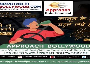 Approach Bollywood and Go Spiritual join forces to launch Anti-Drunk Driving Campaign ahead of New Year’s Eve