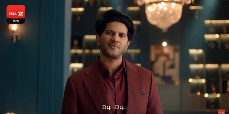 Dulquer Salmaan collaborates with Kuku FM to redefine storytelling in a new campaign