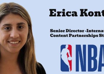Erica Kontos promoted to Senior Director, International Content Partnerships Strategy at NBA