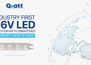 Qwatt Technologies unveils Industry-First 36V LED Module with unmatched 10-Year warranty