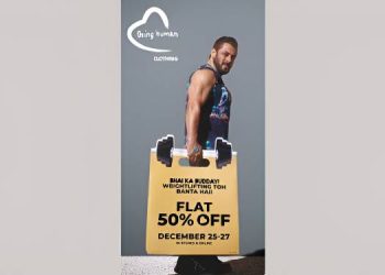 Being Human celebrates Salman Khan's birthday by offering a flat 50 per cent discount