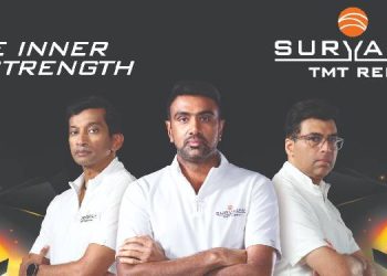 Suryadev TMT unveils ‘True Inner Strength’ campaign with Iconic Brand Ambassadors Ashwin, Anand, and Karthikeyan