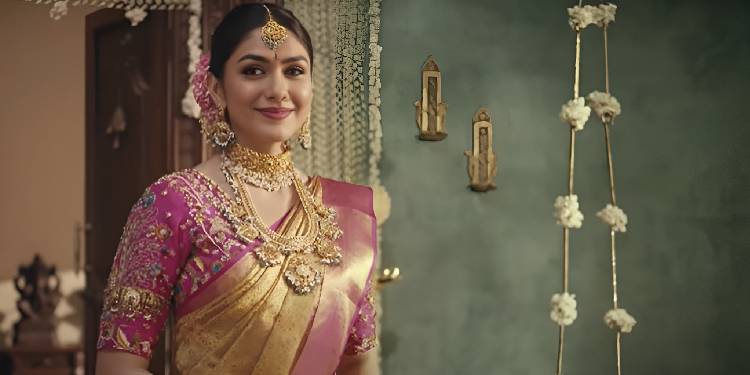 Taneira's 'For Beautiful Beginnings' campaign shows a bride leaving her childhood home for new beginnings, carrying memories and hope