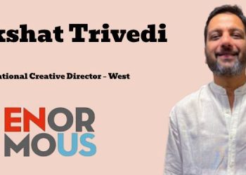 Enormous Brands names Akshat Trivedi as National Creative Director – West