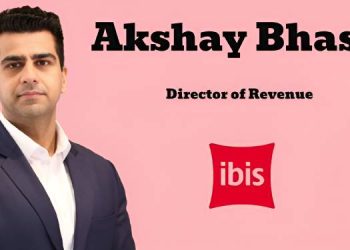 ibis India names Akshay Bhasin as Director of Revenue