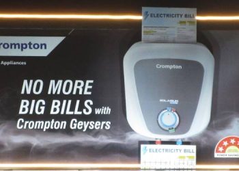 Crompton unveils innovative OOH Campaign to promote energy-efficient geysers