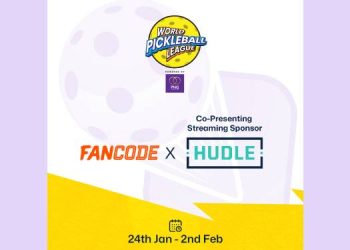 Hudle joins hands with FanCode as Co-Presenting Streaming Sponsor for Inaugural World Pickleball League