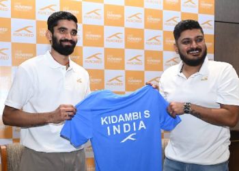 Hundred Announces Partnership with Badminton Icon Srikanth Kidambi
