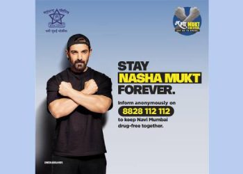 ‘Nasha Mukt Forever’ Campaign by Navi Mumbai Police shines at Coldplay Concert