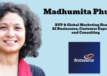 Madhumita Phukan joins Firstsource as AVP & Global Marketing Head for AI Businesses, Customer Experience, and Consulting