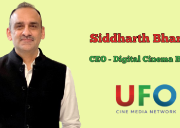 UFO Moviez elevates Siddharth Bhardwaj to CEO of Digital Cinema Business