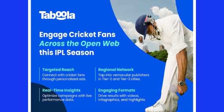 Taboola Newsroom highlights cricket’s digital surge: IPL 2025
