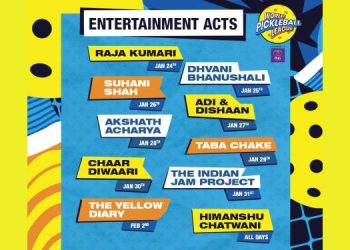 Dhvani Bhanushali and The Yellow Diary perform at World Pickleball League, Tickets available on Swiggy Scenes